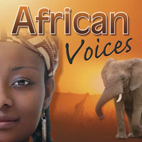 african voices cd cover The powerful and emotive music of N'Chant Nguru embodies all that is Africa. The raw vocals punctuate the rhythmic beat of the music and together they affirm the wonders of this most magnificent continent.