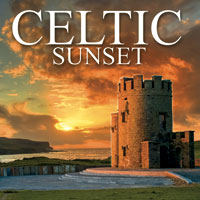 celtic sunset cd cover This beautiful album gracefully blends these Celtic melodies to evoke images of an enigmatic place where time stands still. These simple yet enchanting songs feature traditional and modern instruments.
